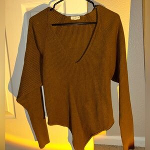 Fall Brown Bodysuit- Good American